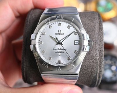 OMEGA Constellation  39mm Stainless Steel Silver Dial Watch